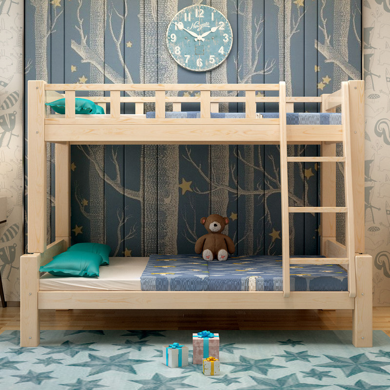 实木上下床分体床双层床成人简约现代高低子母床母子儿童上下铺床