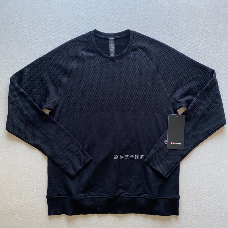 Authentic Lululemon Engineer Warmth Men's Crew Neck Sweater, Great Value Special Offer