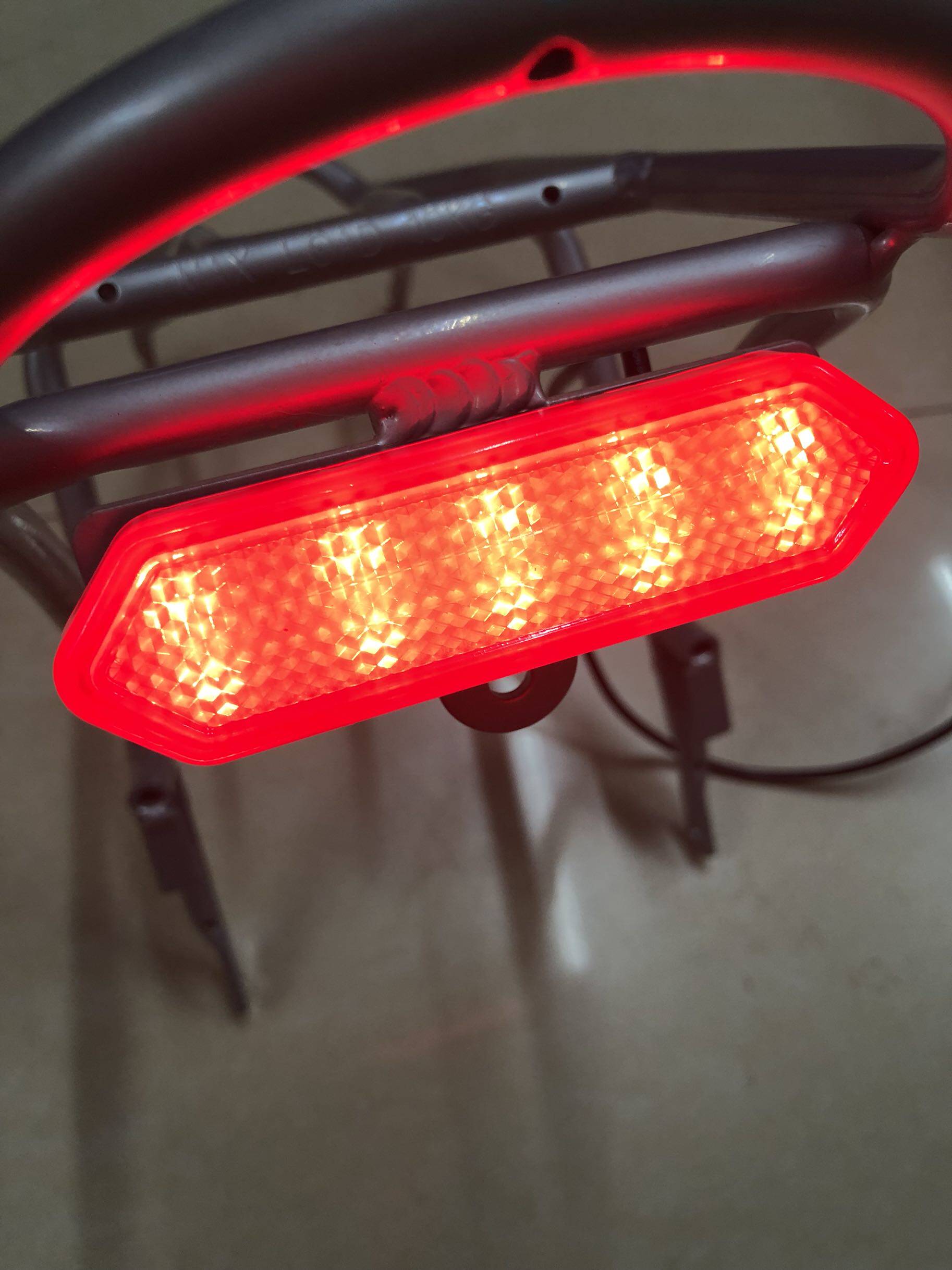 Electric vehicle retrofit brake light LED Bright Tail Lights License Plate Tail license lamp 24V36V48V60V64V