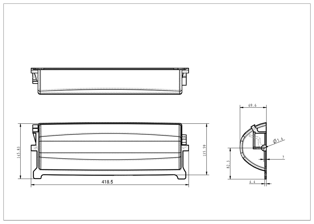 1 8 liter plastic hopper Z type lifter hopper assorted chain c2052 nickel plated stainless steel 304
