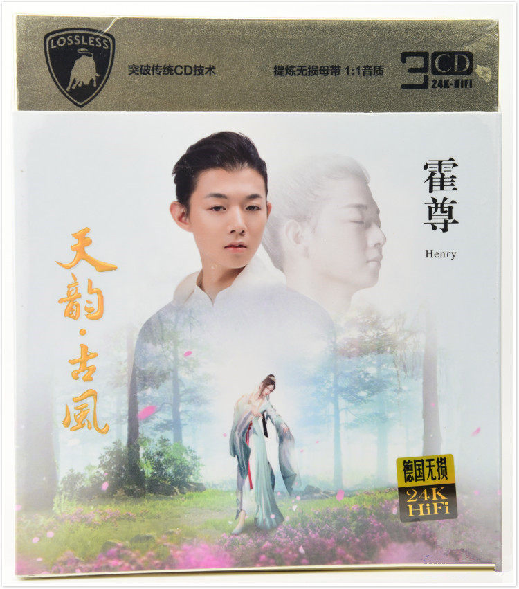 霍尊新歌精選天地有靈梨花頌流行歌曲正版汽車載cd光盤家用碟片 露天拍賣