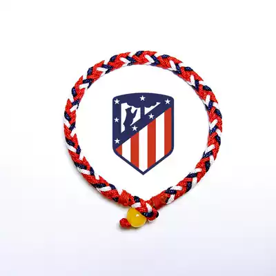 La Liga team Atletico Madrid sports team fan memorial color hand rope couple hand bracelet matching clothing