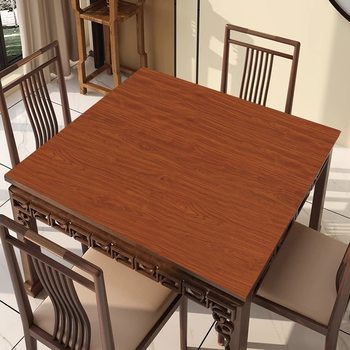 Imitation wood grain rural old-fashioned eight immortals table mat Imitation wood grain rural old-fashioned eight immortals table mat