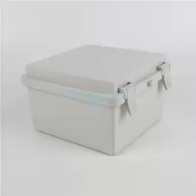 150*150 * 90mm ABS plastic buckle hinge waterproof junction box outdoor rain box instrument housing