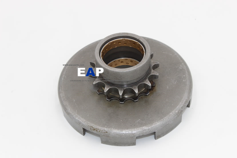 Go-kart GX270GX390 173F188F engine 1 2 clutch gearbox clutch cover drive teeth