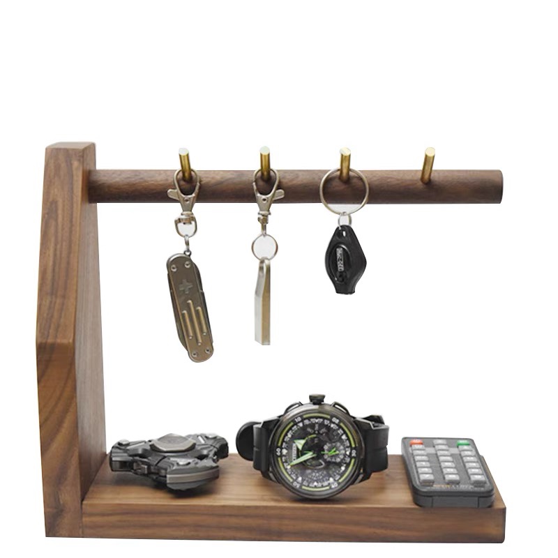 Brass key hanging table key containing layer frame creative pendulum piece into the door shoe cabinet Put the key hook simple key hang