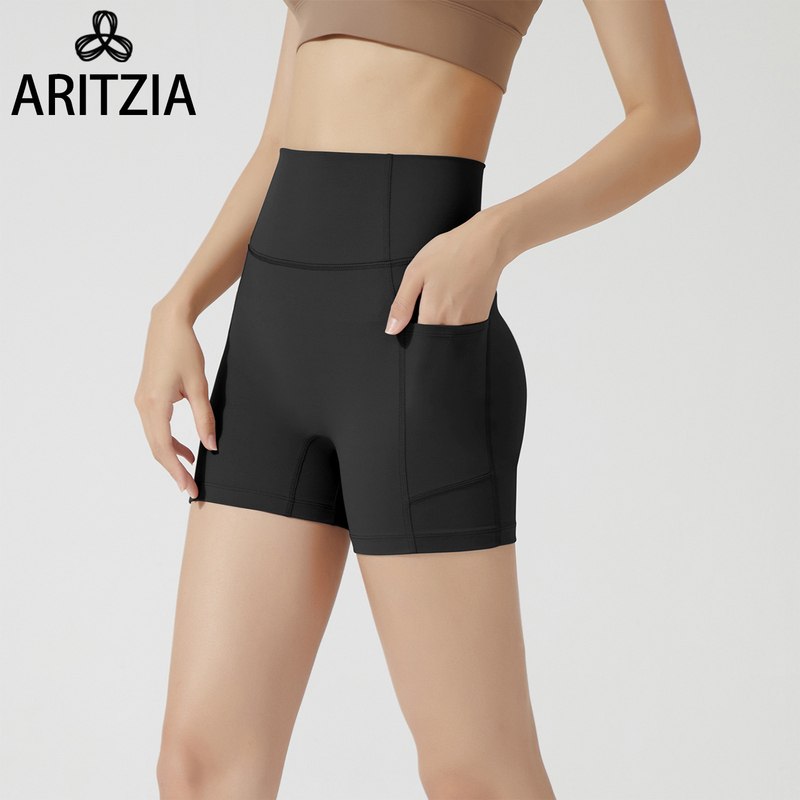 Aritzia Yoga Pants for Women with Side Pockets, High-Waisted, Butt-Lifting, Tummy Control, Naked-Feel Three-Quarter Shorts for Sports, Running, and Fitness Aritzia Yoga Pants for Women with Side Pockets, High-Waisted, Butt-Lifting, Tummy Control, Naked-Feel Three-Quarter Shorts for Sports, Running, and Fitness