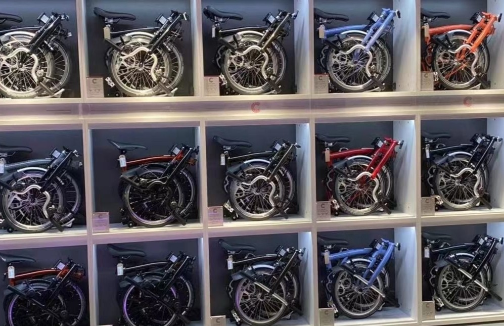 2022 new British original small cloth folding car C lⅰne variable speed easy to store and quickly fold unisex