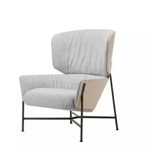Nordic Creative Casual Single Chair Fashion Individuality Modern Hotel Clubhouse Coffee Hall Negotiation Chair Balcony Sofa Chair