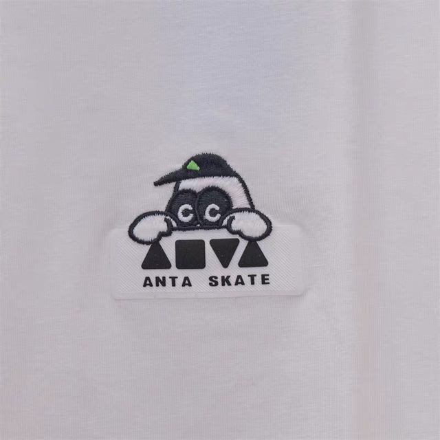 Anta Wang Yibo same style retro short-sleeved top men's summer breathable skateboard casual sports t-shirt 172528118