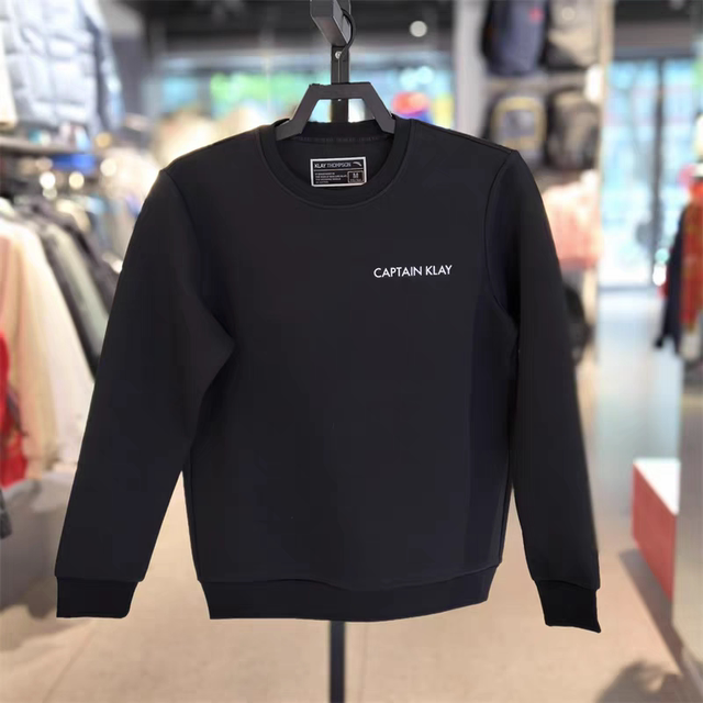 Anta Knitted Sweatshirt, Stretchy and Easy to Care For, Men's Spring Round Neck Basketball Loose Sports Pullover 152411701