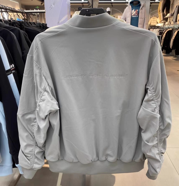 ANTA Crazy Jacket Men's Spring Woven Water-Repellent Loose Baseball Suit Sports Casual Jacket 152411608