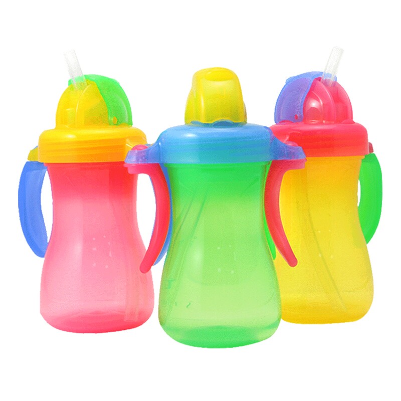 Pigeon Bay Kiss Mini Straw Cup Baby Child Baby Scale 150ml Handle Leak Proof Small Cup