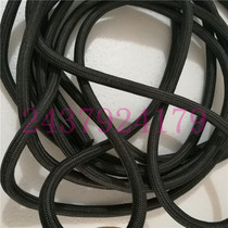 Black 8mm climbing rope abrasion resistant acid and alkali corrosion rope Main force film Viagna rope traction rope slip rope