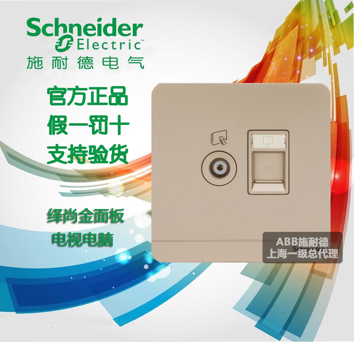 Schneider Deductive Twilight - Shengjin TV Plug TV PC PC PC Internet line