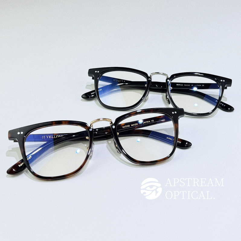 Yellows Plus Same Style Retro Japanese Metalwork Yuen Lok Pan Doudou Acetate Eyeglass Frames Stacy