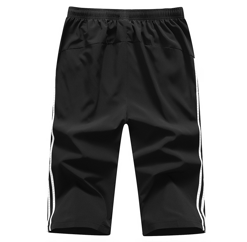 Mùa hè của nam giới thể thao cắt quần lỏng kích thước lớn quần khô nhanh quần short chạy tập thể dục 7 điểm quần của nam giới triều màu rắn quần thun thể thao nam