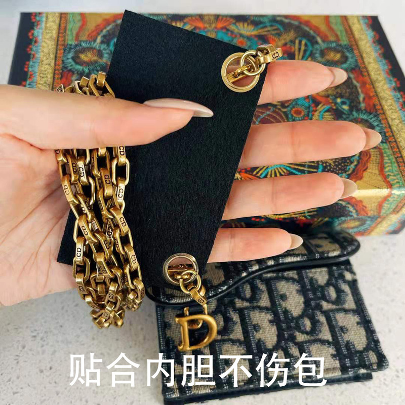 Suitable for Dior Bag Chain Modification, Saddle Bag Chain, Wallet, Small Waist Bag Chain, Dior Coin Purse Inner Accessories