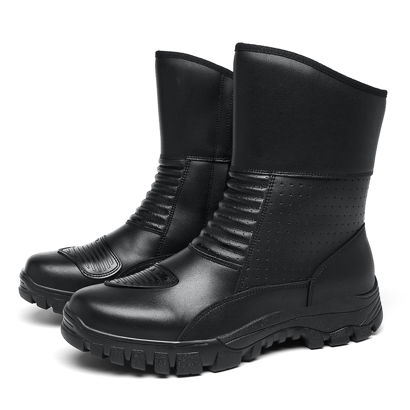 Locomotive riding boot locomotive Ferris riding shoes Men and women Waterproof Cross-country Pull Boots Special Rider Equipment