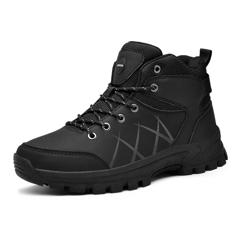 Locomotive cycling shoes men four seasons anti-fall waterproof and anti-slip and breathable cross-country boots racing shoes locomotive cycling boots