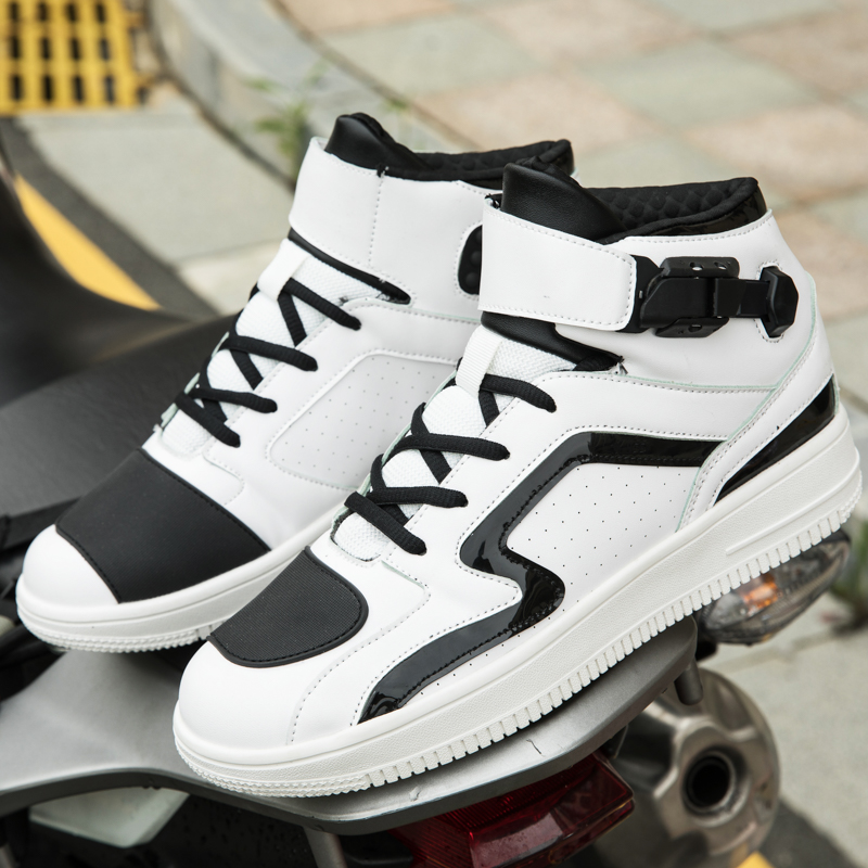 Locomotive riding board shoes men and women commuter knight equipment protective casual shoes motorcycle road motorcycle racing boots