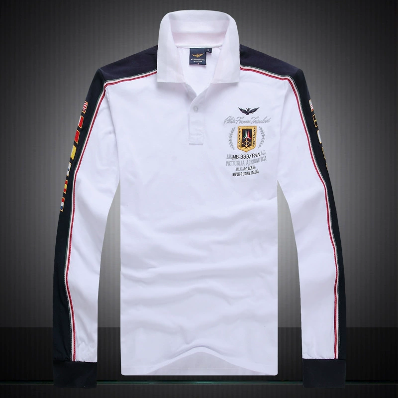 New Golf Áo thun dài tay nam POLO Áo sơ mi Golf Quần áo Lapel Quần áo golf thông thường Nam