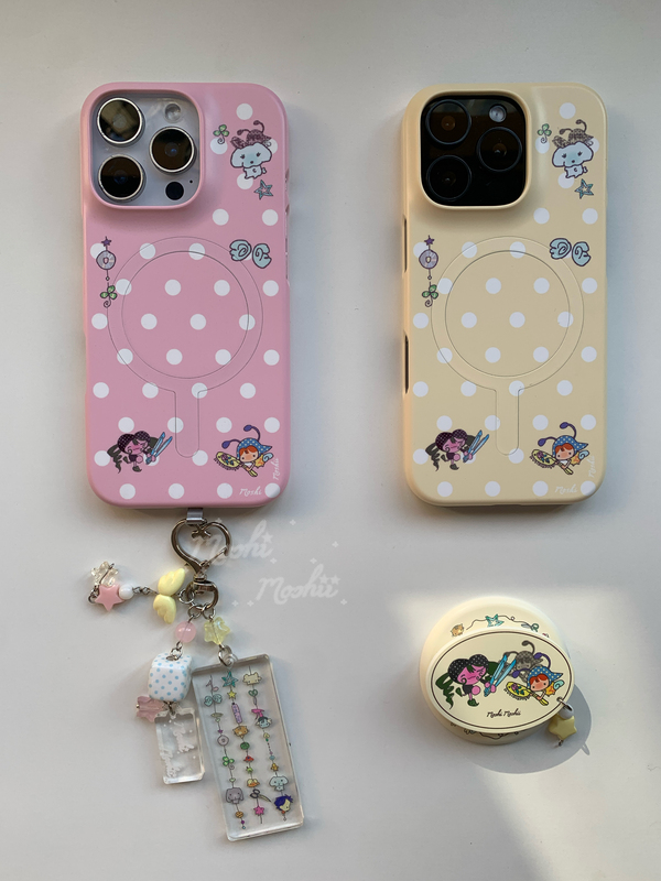 Moshi Moshii # Beibeimei Hair Salon Original Cute Imported Korean Hard Shell Matte Magnetic Phone Case Moshi Moshii # Beibeimei Hair Salon Original Cute Imported Korean Hard Shell Matte Magnetic Phone Case