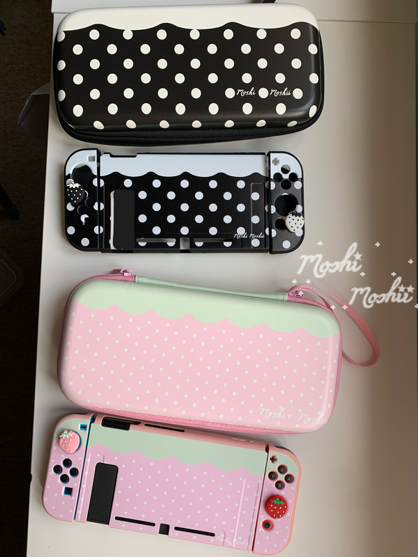 Moshi Moshii Original Polka Dot Portable Switch Protective Case Storage Bag Moshi Moshii Original Polka Dot Portable Switch Protective Case Storage Bag