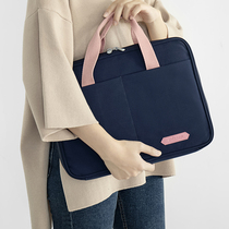 Nice laptop bag female ins portable 13 3 inch 14 inch 15 simple hipster literary briefcase