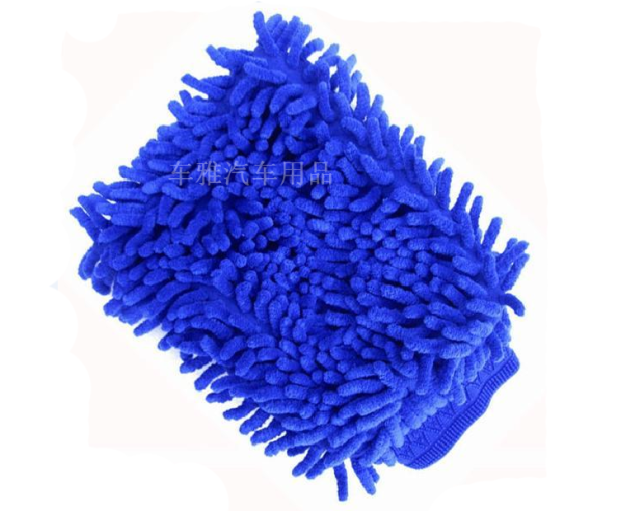 SnowNeil Car Wash Cloth Rag Tool Plush Coral Worm Thickened Towel Bear Palm Wipe Car Gloves