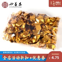 Handmade folding gold and silver paper ingot finished tin foil paper burning Pure Buddhism Wish to die Sacrifice sacrifice supplies Paper burning