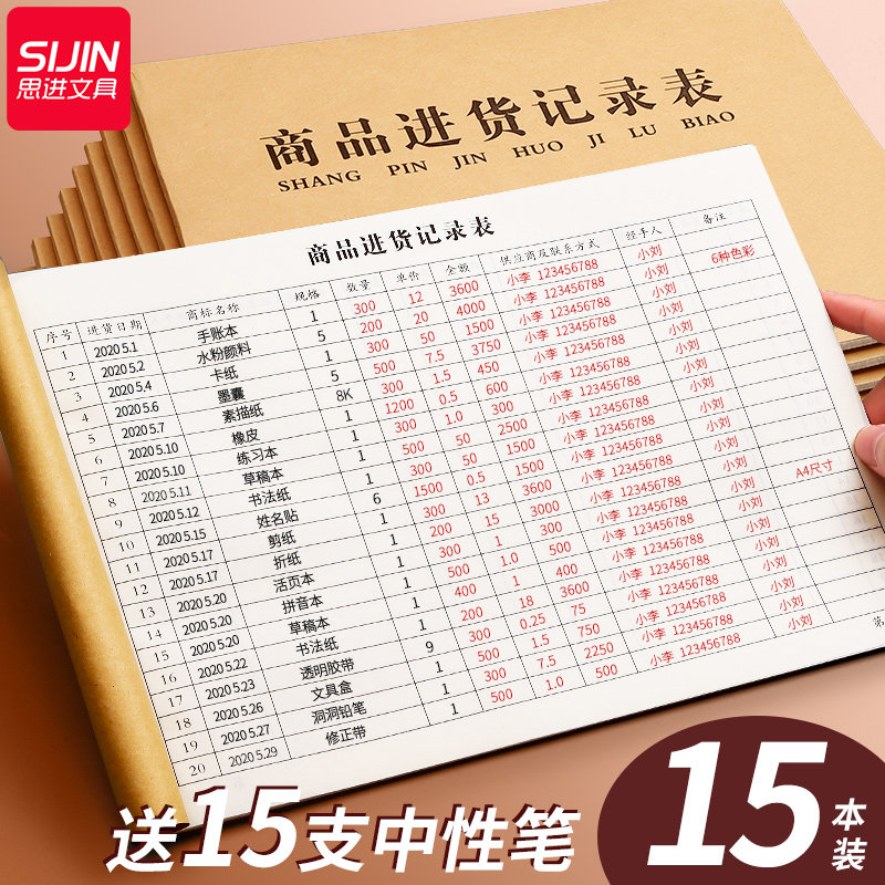 Commodity purchase record This table Store commercial warehouse in and out of the warehouse General bookkeeping hand account details Ledger account desk account Business in and out of the goods record This book in and out of the book book purchase bill record