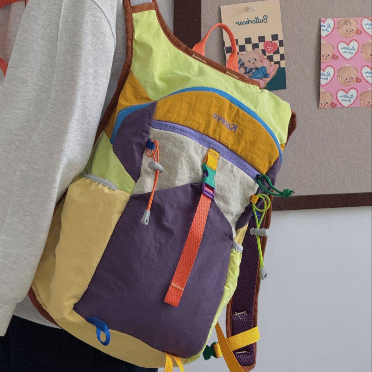 Casual Minimalist Multifunctional Backpack Travel Bag Mountaineering Bag Large Capacity Portable Outdoor Sports Backpack Lightweight
