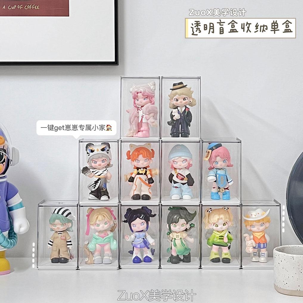 Dust-free Donald Duck Storage Display Box Bubble Mart