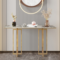 Willy-style Light Extravagant Rock Board Genguan Table Bar Case Modern Minima Stainless Steel Suxuan Cabinet Iron Art Leaning Against Wall Door Hall End View Table
