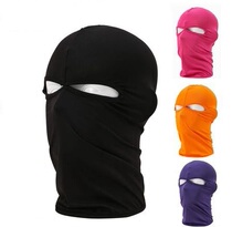 Summer Outdoor Riding Headcover Sun-Prevention Twin-Hole Mask Bicycle Full Face Headmask Fishing Cap