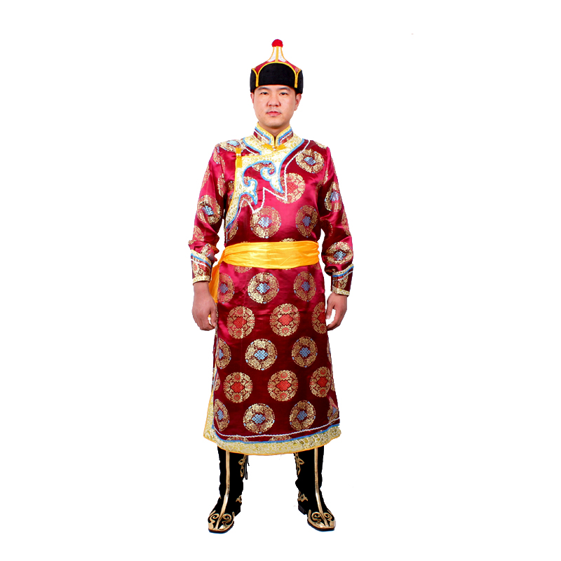 Trang phục dân tộc Mông Cổ trang phục múa Mông Cổ nam Mông Cổ trang phục Mông Cổ nam tím quần nam đẹp