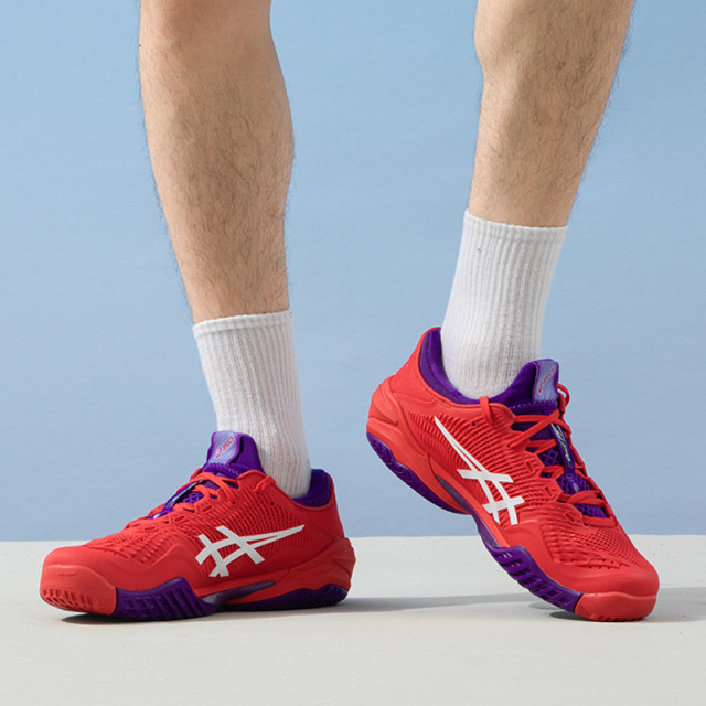 ເກີບຜູ້ຊາຍ Asics COURTFF3NOVAK tennis 2023 ເກີບກິລາໃຫມ່ 1041A361