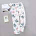 Quần pijama tình nhân, nữ, quần tây nam, xuân hè, vải cotton gạc, quần mặc nhà hai lớp, mỏng hoạt hình, XL, rời - Quần tây Quần tây