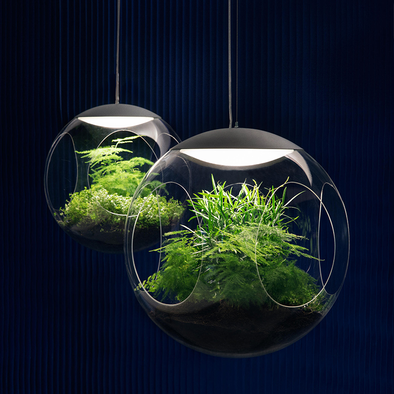 Nordic Net Red Green Plant Brief Babyalone Creative Bar Personality Office Dining Room Decorated Chandelia