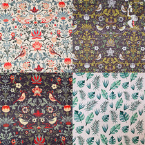 diy fabric mask bag water-repellent fabric waterproof breathable soft digital printing twill polyester composite cloth