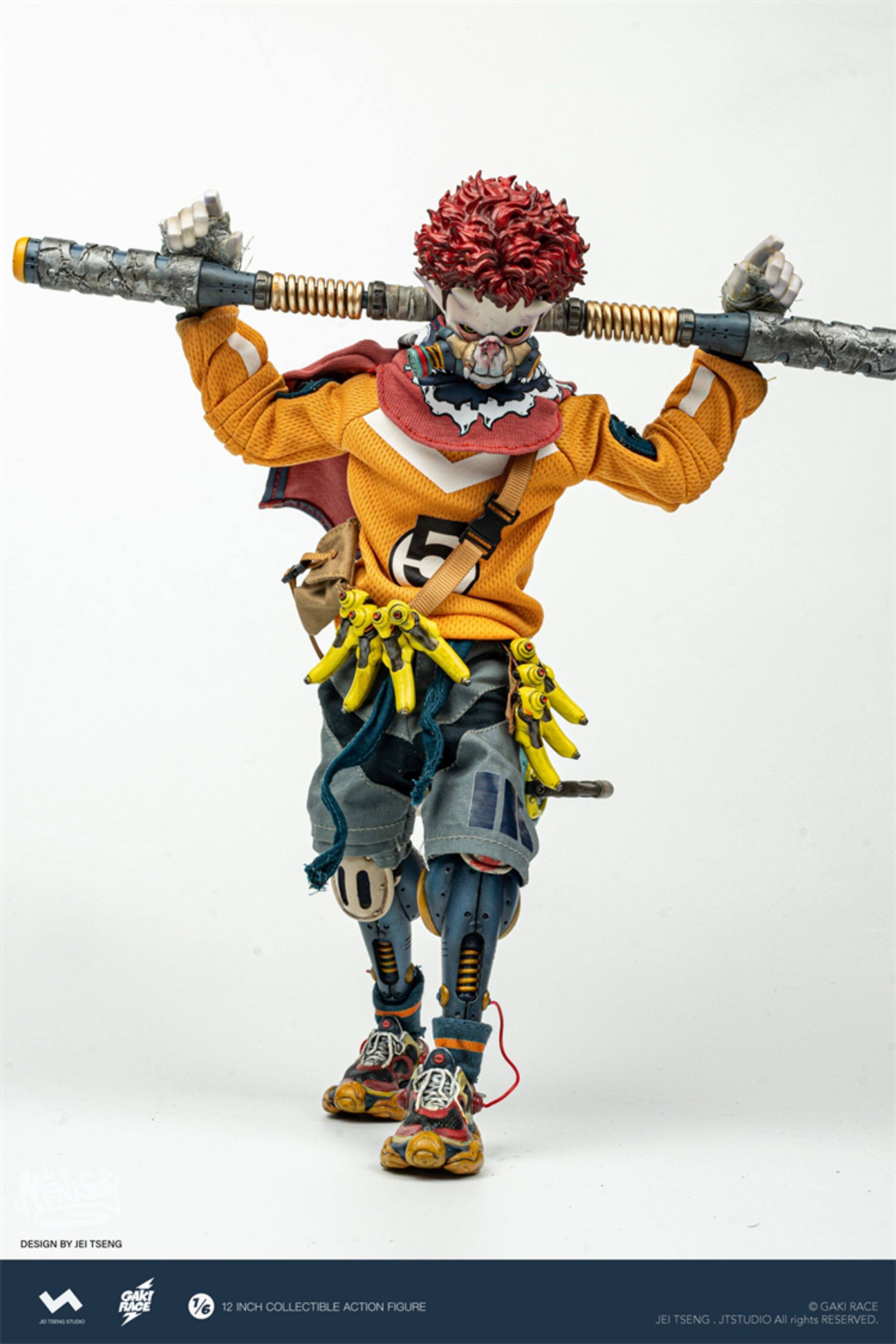 Ray 1/6 可動フィギュア【JTstudio】 JT STUDIO 1/6 GAKI RACE Monkey Goku Action Figure Deluxe Version