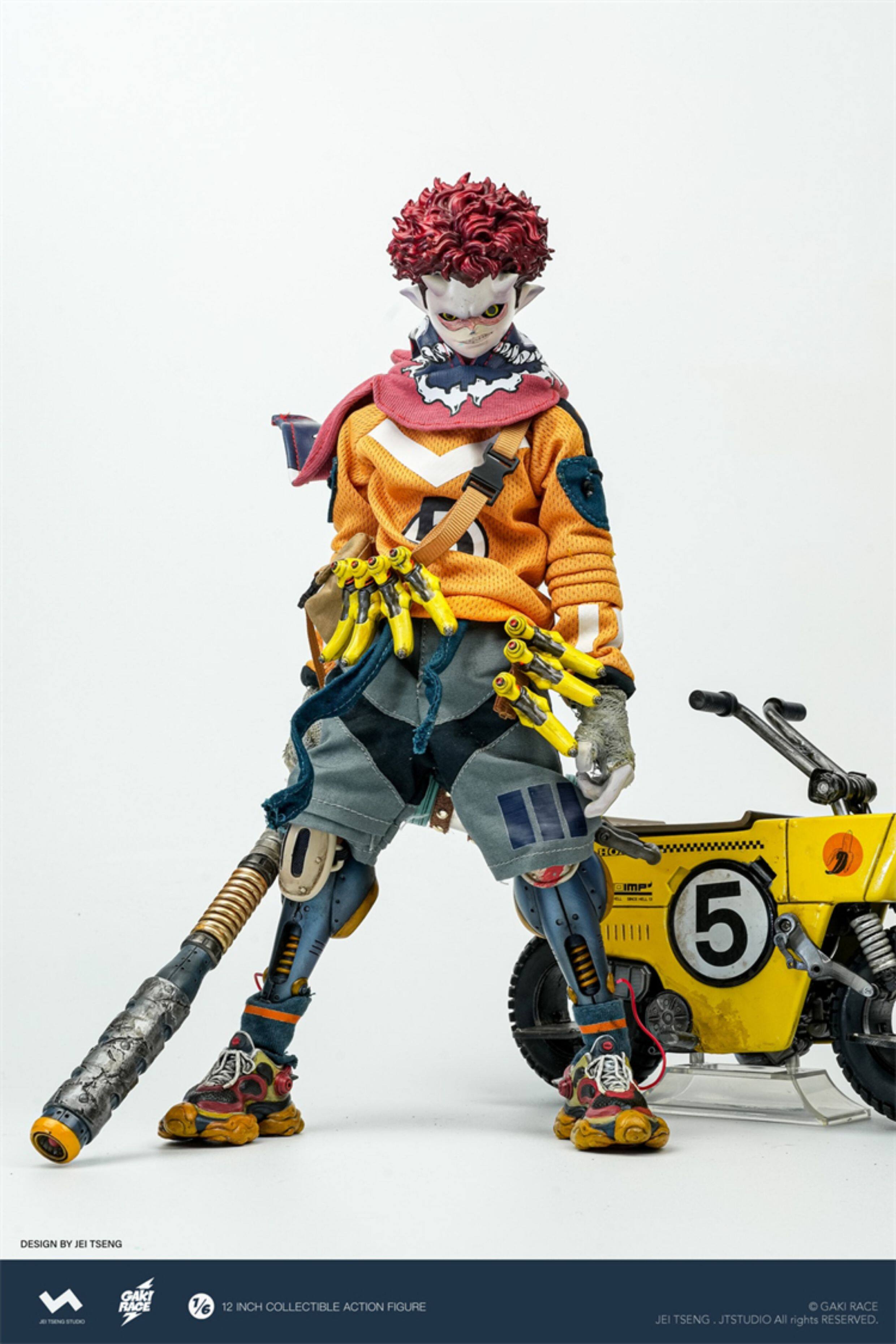 JTスタジオ GAKI RACE MONKEY 1/6フィギュア10周年記念版 JT STUDIO 1/6 GAKI RACE Monkey Goku Action Figure Deluxe Version