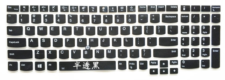 ✅ Lenovo ThinkPad E580 20KS0027CD 15,6-inch bàn phím máy tính xách tay bìa màng bảo vệ tất cả các phi shortcut không sáng không dán dễ thương phim hoạt hình silicone - Phụ kiện máy tính xách tay màn hình chống nhìn trộm laptop