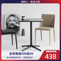 Table Modern Home Small family Type Nordic tennis Red ins square table Café Milk Tea Shop Sales offices in talks for tables