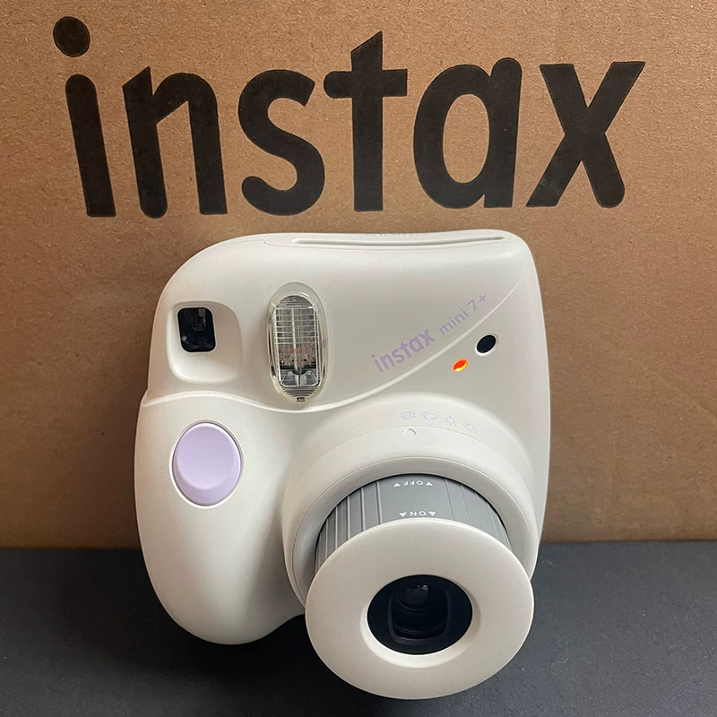 Новая подлинная камера Popoto/Instax mini7+ для съемки, женский селфи-камеры пакет с фотобумагой