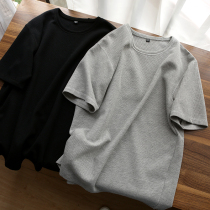 This is very Huffag Breathable Loose Foreign Trade Mens Factory Cut Tail Goods Short Sleeve Casual T-Shirt Blouse Summer Male