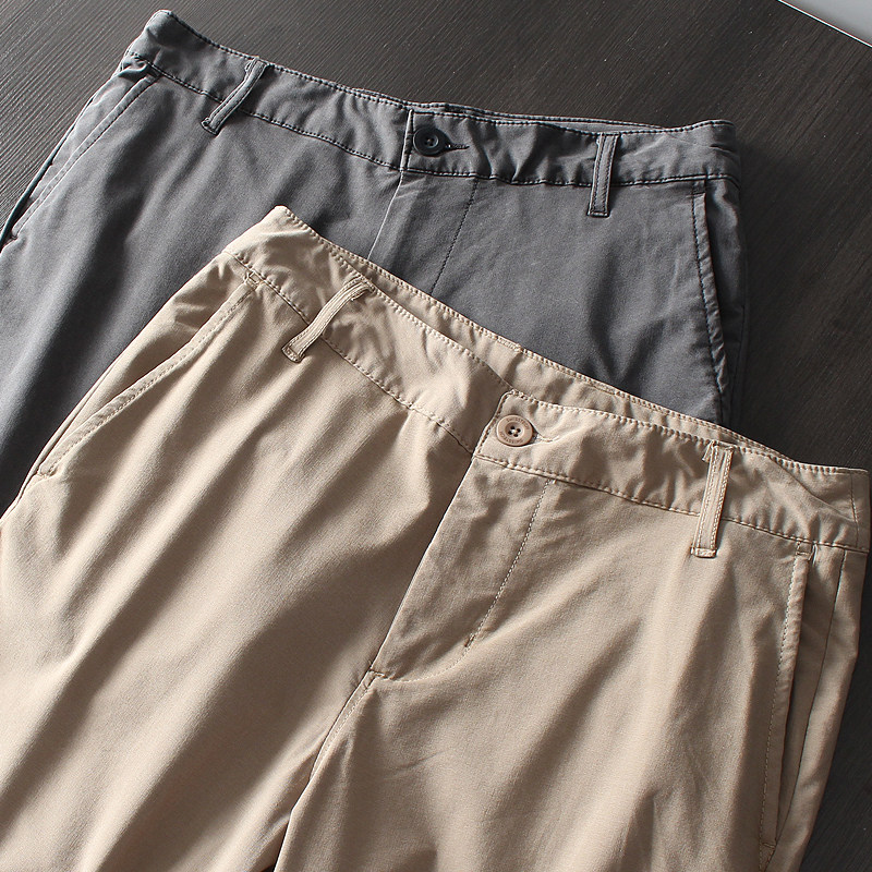 Swiss cattle stock with large size technology fabric Summer men's outdoor sports casual shorts breathable comfort 50% pants