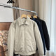 Full of design! Windproof and warm! Foreign trade men's autumn and winter casual lapel bomber jacket cotton coat Full of design! Windproof and warm! Foreign trade men's autumn and winter casual lapel bomber jacket cotton coat