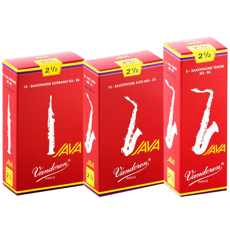 French Vandoren Bendlin JAVA soprano tenor saxophone red box reed jazz pop